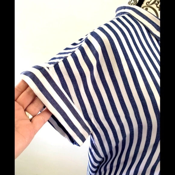 Vintage 80’s Per Se Button Down Short Sleeve Blouse - Picture 2 of 7